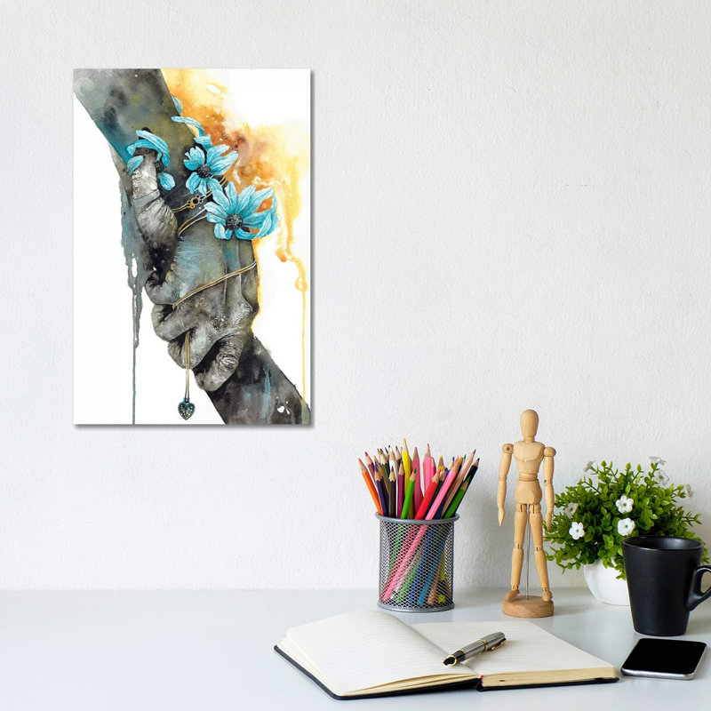 Promises We Keep by Pride Nyasha - Print on Canvas, No Framed, 30.48 cm H x 45.72 cm W