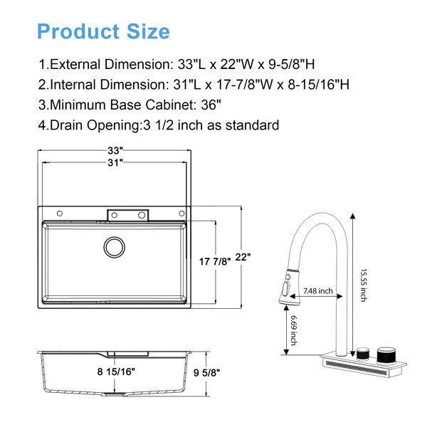 Dimensions du produit