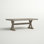 Chari 44 " Extendable Rectangular Dining Table