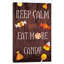 «Keep Calm and Eat More Candy», art textuel sur toile tendue-19713917-74747182-74747183