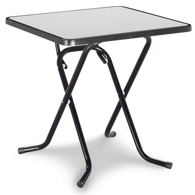 Madrid Folding Table Square 67X67 Cm, Anthracite