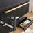  30" Modern Black Floating Bathroom Vanity With Sink