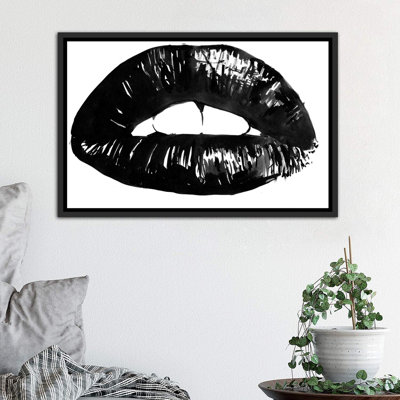 «Lips» par Péchane - impression d'art graphique