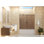 Equinox 56 - 60 in. x 60 in. Fully Frameless Bronze Tinted Sliding Bathtub Door