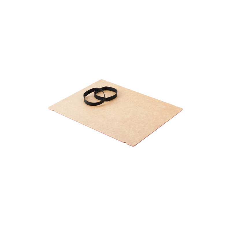 Tableau de menu avec bandes flexibles, Naturel, H 12 po x l 9,38 po
