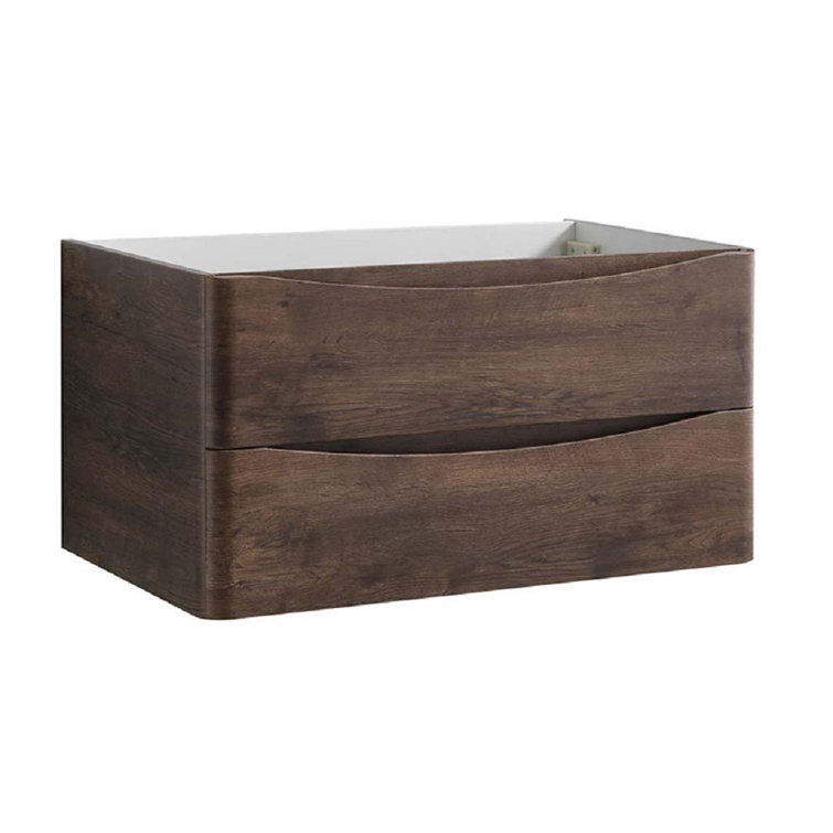 Fresca Tuscany 32" Wall Mount Single Sink Bathroom Vanity Base Only (Top and Sink Not Included)