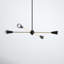 Monroe 4 Light Metal Dimmable Sputnik Chandelier-648448052