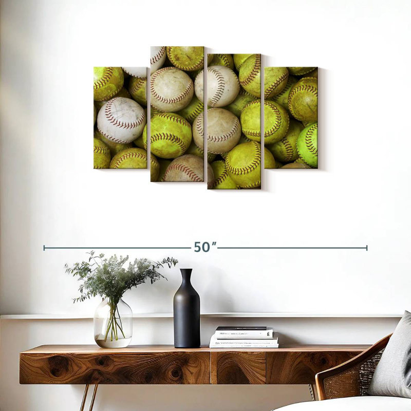 Sireci Softball Collection, 22" H x 36" W