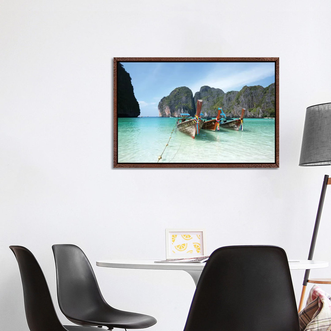 Maya Bay, Phi Phi, Thailand I by Matteo Colombo - Print on Canvas