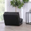 Fauteuil convertible capitonné de 29 po de large Kira-952138351