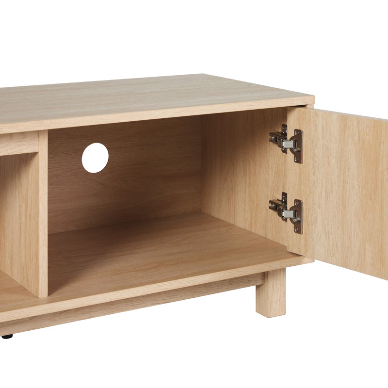 Farmann Reeded 2-Door TV Stand | Mid-Century Modern