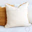 Housse de coussin en coton