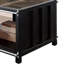 Table basse Zakai au fini rouge-1681021791
