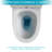 Ceramic One Piece Toilet,Dual Flush With Soft Clsoing Seat