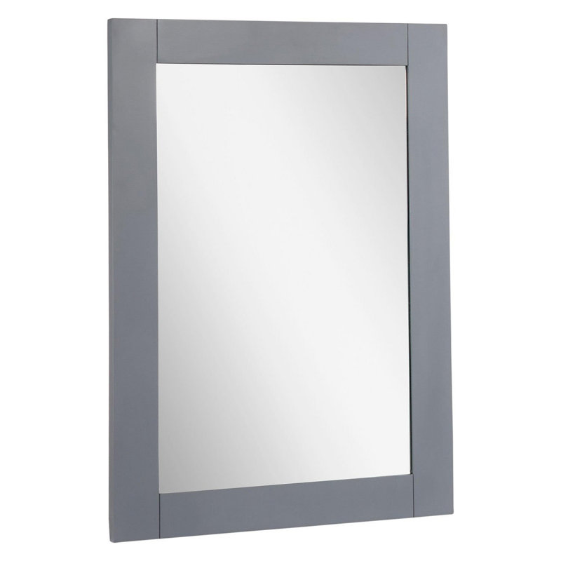 Fallbrook Vanity Mirror, 31.5" x 22.13", Gray