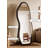 French-Style Retro Irregular Wall-Mounted Floor Mirror With Full-Length View-117659165