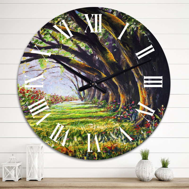 Horloge murale traditionnelle, Moyen