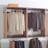 Devi Oak Wall Mounted Wood Closet System-594440231
