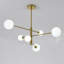 Sartain 4 - Light Gold Sputnik Pendant