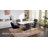 Velvet Upholstered Dining Chairs With Gold Pull Handle-66279439