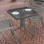 Table carrée en verre trempé Amlie-87058783-87057902