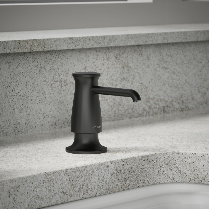 Soap/Lotion Dispenser, Matte Black