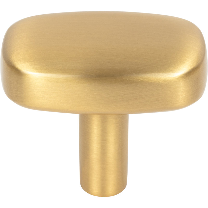 Loxley Oval Knob, Brushed Gold