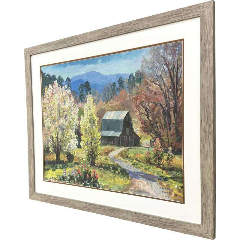 Spring Plein Air Framed Art