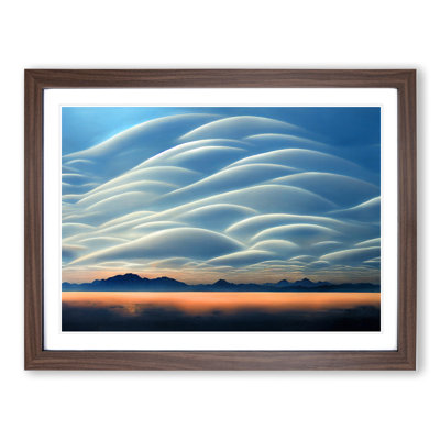 Ravishing Clouds - Single Picture Frame Painting