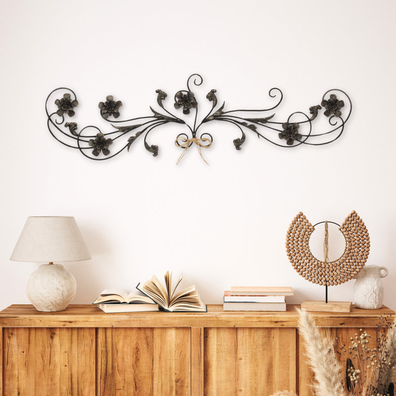 Décoration de porte en métal Franziska