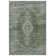 Designer velor rug Mridional green