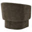 Fauteuil d'appoint rembourré en tissu Greer Boucle-106273845
