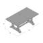 McKew Solid Wood Dining Table
