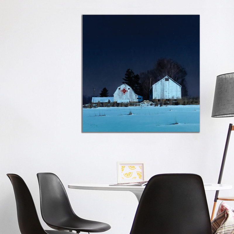Buffalo County Nordic Star by Ben Bauer - Wrapped Canvas Print, 93.98 cm H x 93.98 cm W x 1.91 cm D