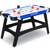 SereneLife 54'' 4 -Player Plastic Air Hockey Table