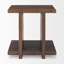 Table de bout Kerrin en bois massif de 22 po de hauteur-92324356