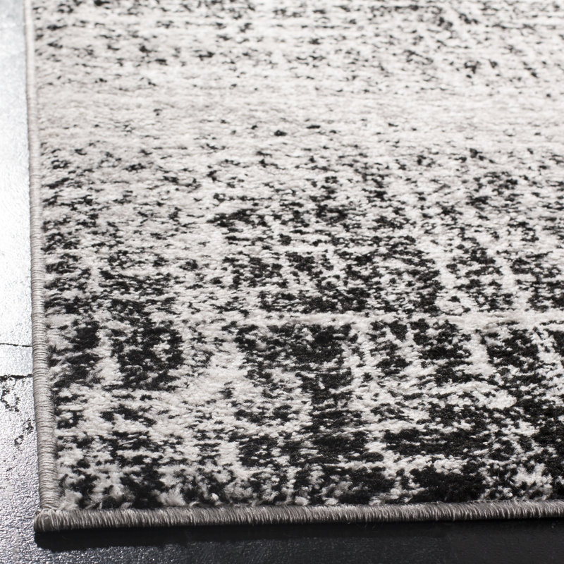 Tapis noir Riebe, Rectangle 8 pi x 10 pi