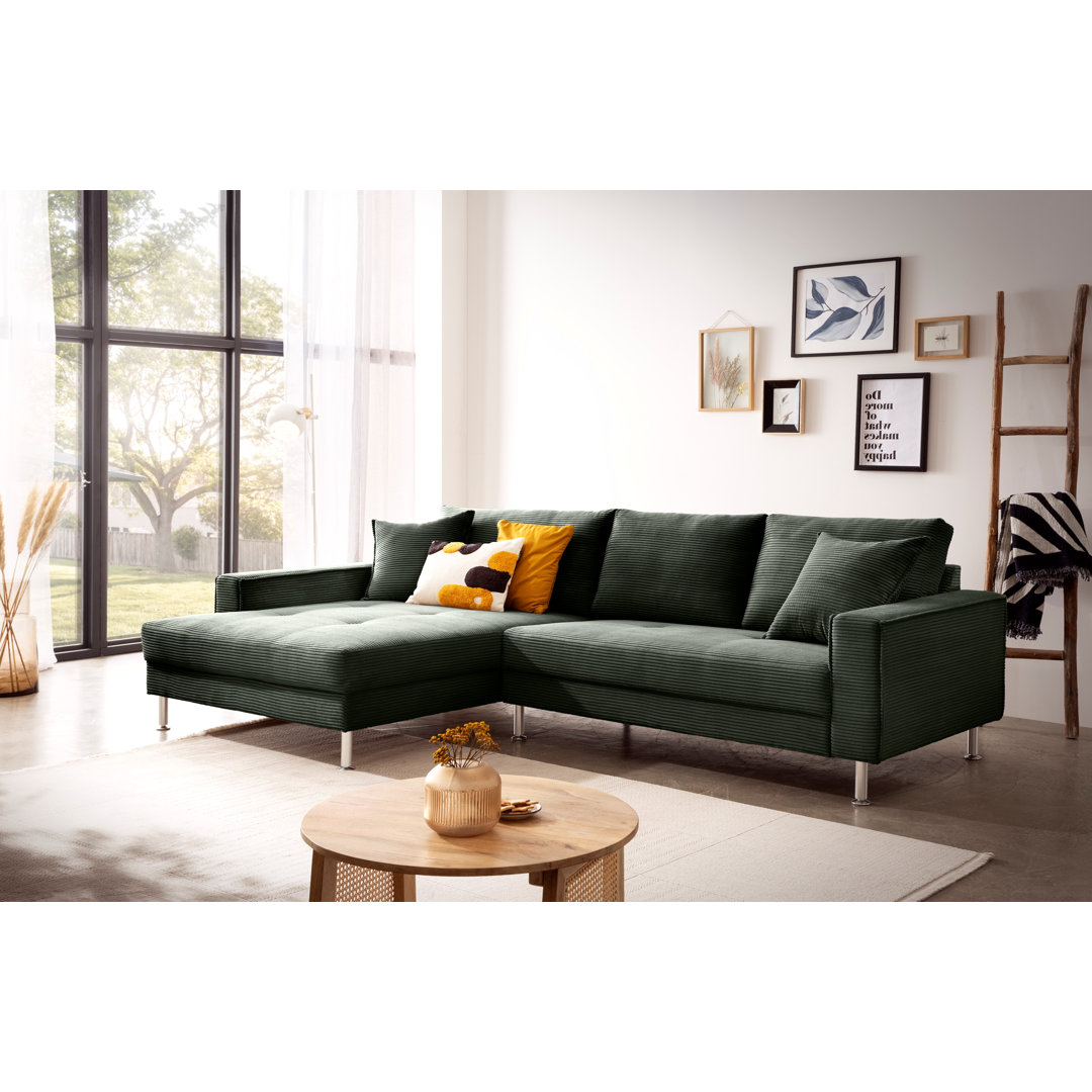 Ecksofa Norvie aus Cord