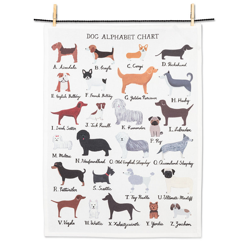 Embroidered Tea Towel Kitchen Towel