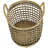 Northlight Seasonal Seagrass Decorative Basket