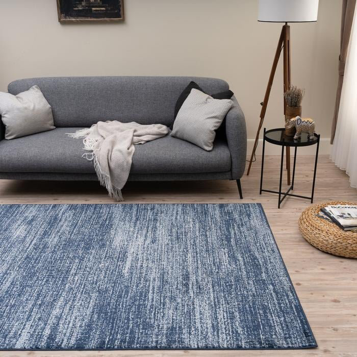Montana Rug Abstract Design in Blue