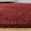 Tapis écologiques tissés à la main en laine tissée à la main - Octogone, couleur rouge foncé, conception unie, tapis épais antidérapants faits à la main pour salon, chambre à coucher-2141865808
