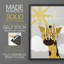 Sunshine Giraffe, reproduction encadrée - bois massif-112366650-112366655