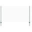 Fence with Post Segment Outdoor Barrier Garden Terrace Divider Boundary-322646895-322646870