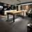 Industrial Style Heavy Solid Wood Dining Table-1051131471