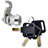 Street Safe Latitude Front & Rear Access Locking Post Mounted Mailbox