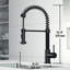 Edison 19" H 1-handle Pull-Down 2-Function Sprayer Kitchen Faucet-25293737-28294597
