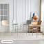 Chaise d'appoint à dossier solide gris (ensemble de 2)-1574531280