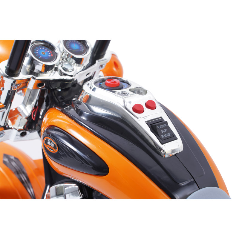 Freddo 6 Volt 1 Seater Motorcycles Battery Powered Ride On, Orange