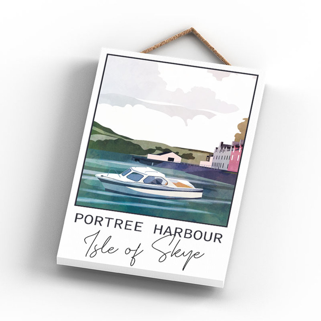 Scotland Portree Harbour Isle of Skye Wall Décor